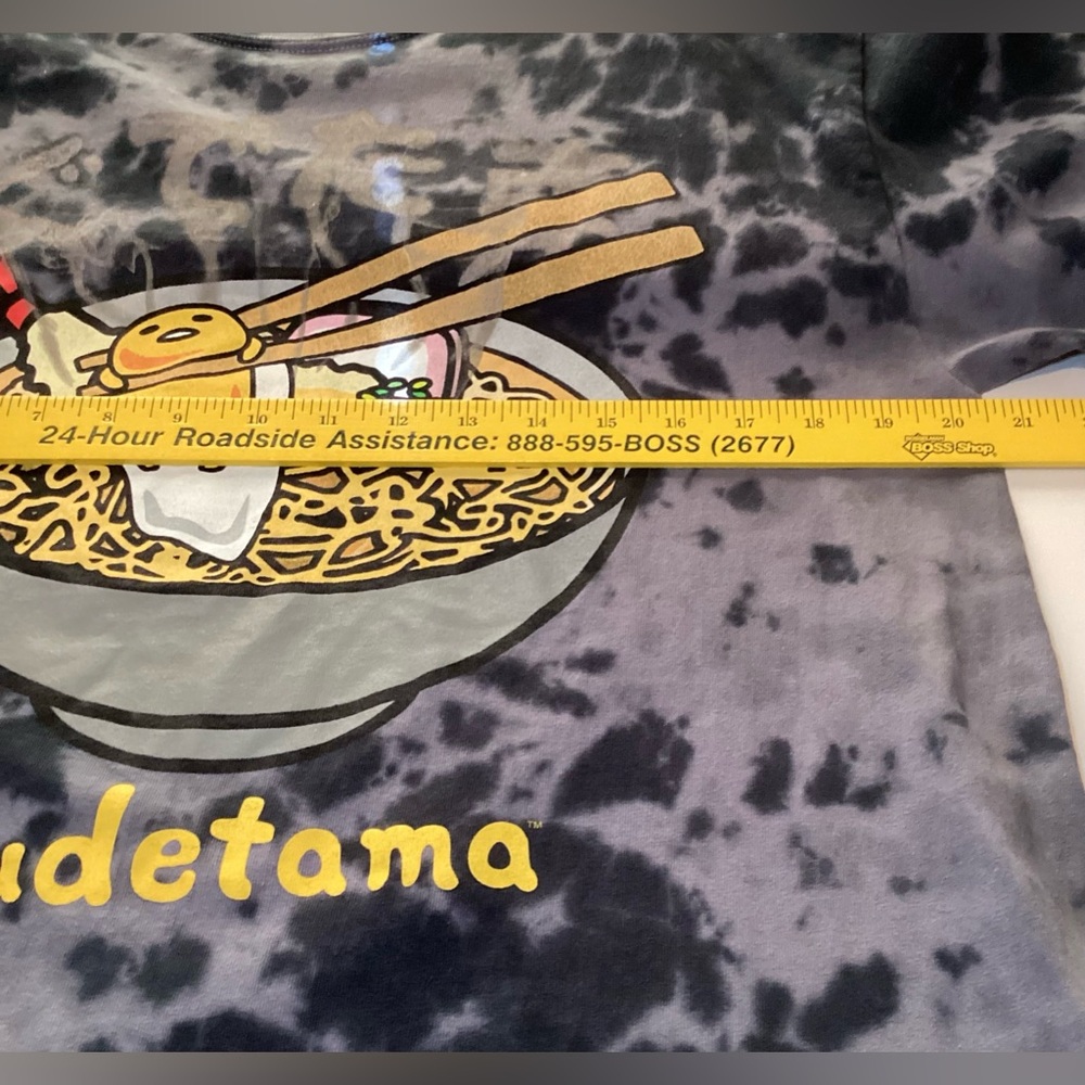 Tie Dye Gudetama Lazy Egg Tee Shirt M Men - Picture 4 of 9